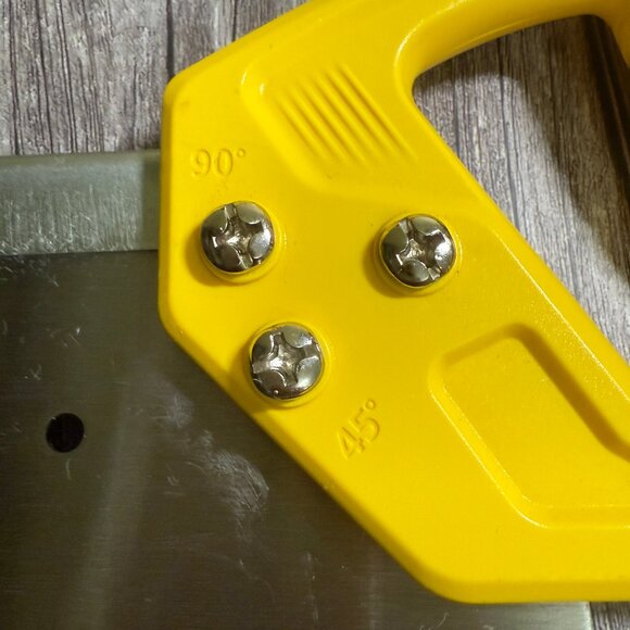 2 Stanley Hand Saws Fat Max 20/500, One a Miter Saw (ONLY) 12” x 3 ½” READ - Picture 11 of 14